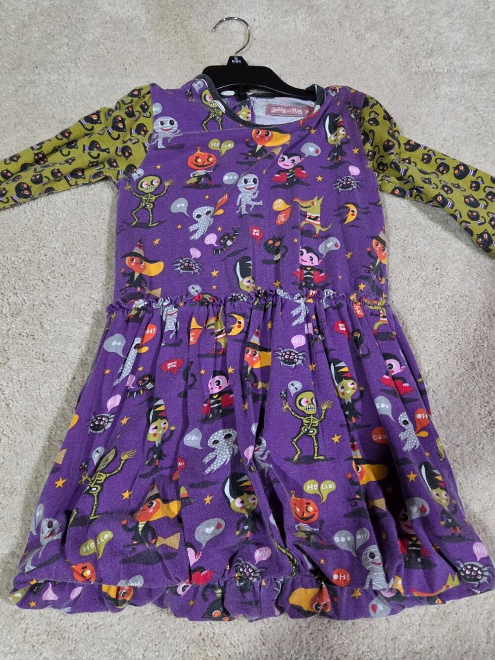 Jelly the Pug Halloween themed tunic